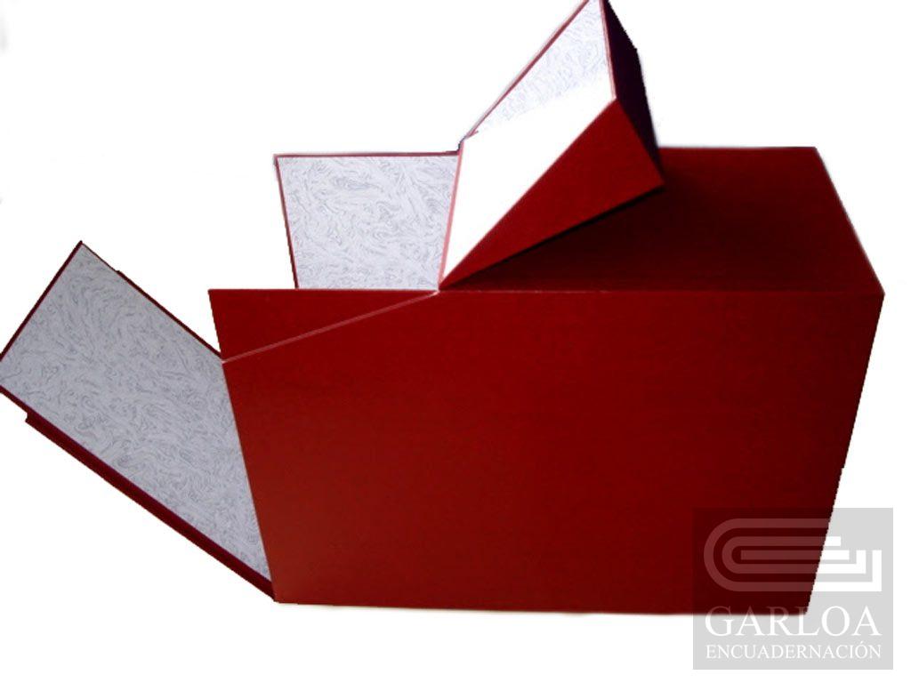 Cajas de cartón, modelo Diputación